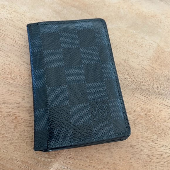 LOUIS VUITTON Damier Graphite Neo Porte Cartes Card Holder $290